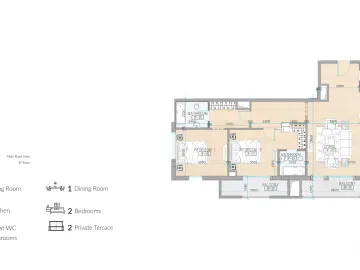 Brand New 2BHK Apartment for Sale in Lusail