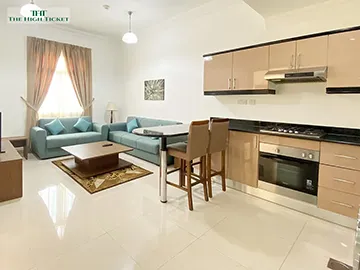Including Bills !!! and Gym, Sauna Morden 1BHK Apartment for Rent in Fereej Abdul Aziz